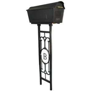    Town Square Mailbox and Monogram Post Package