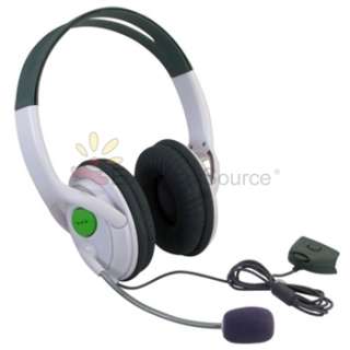 Packs Live Headset Headphone With Microphone for XBOX 360 Slim US 
