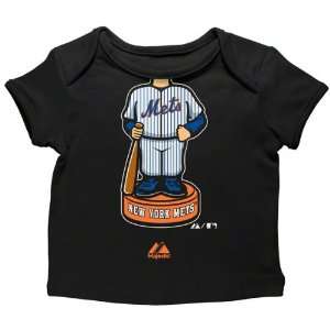   York Mets Infant Black Trophy Case Envelope T Shirt: Sports & Outdoors