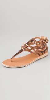 Ancient Greek Sandals Medea Metallic Flat Thong Sandals  SHOPBOP