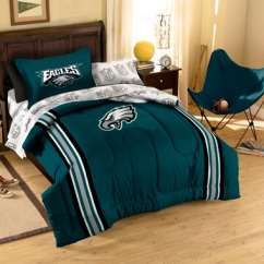 Philadelphia Eagles Full Size Comforter / Bedding Set   7 Piece  