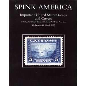   United States Stamps and Covers (Spink America, Sale 8630) Books
