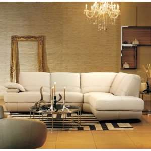 Modern Furniture  VIG  Bella Italia Leather 208 Sectional Sofa in 