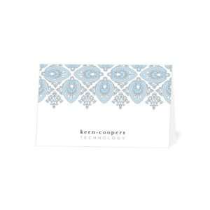  Business Holiday Thank You Cards   Snow Pattern By Hello 