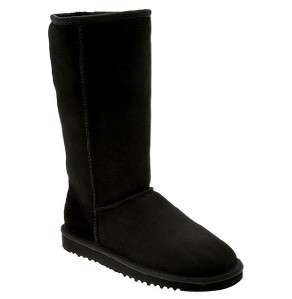 UGG Australia Boots $200 Classic Tall Boot ~ BLACK ~ Size 6 6.5 ~ in 
