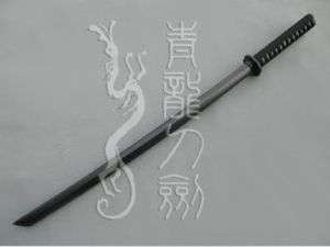 Best Art !Japanese Samurai Black Wood Sword Size:100CM  