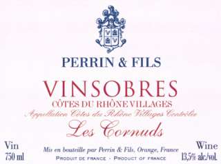 Perrin et Fils Cotes du Rhone Villages Rouge 2004 