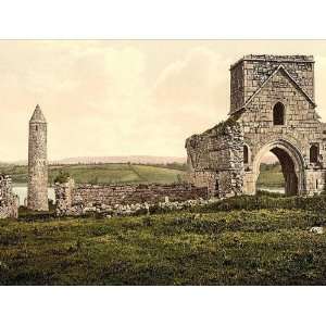   ruins Lough Erne. County Fermanagh Ireland 24 X 18.5 
