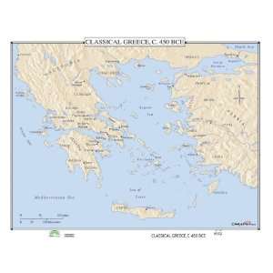  Universal Map World History Wall Maps   Classical Greece 