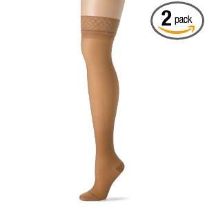   20 (Moderate Support), Mid Thigh length, Small, Warm Beige (Pack of 2