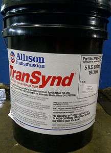 Allison Castrol Transynd TES 295 Synthetic Transmission 5 Gallon Pail 