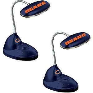 Memory Company Chicago Bears LED Desk Lamp   set of 2:  