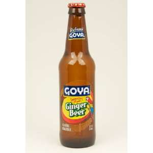 Goya Jamaican Style Ginger Beer Soda 12 Grocery & Gourmet Food