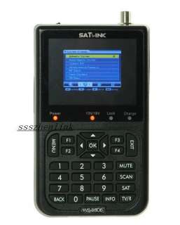   SATLink WS 6906 DVB S FTA Data Satellite Signal Finder Meter  