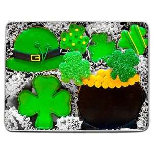 Luck of the Irish Decorated Cookie Gift Tin  Grocery 