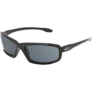  Smith DISTRICT II Sunglasses Black w/ Gray/Yellow/Clear 