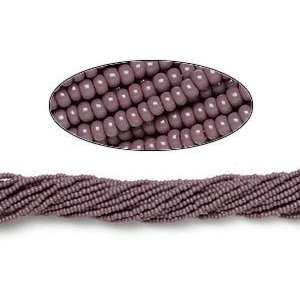  Opaque Purple Seed Beads Sold per hank: Arts, Crafts 