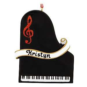  Piano Personalized Christmas Holiday Ornament Kitchen 