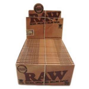 Raw Kingsize Slim Rolling Paper Box Of 50 Packs By Greatdeals4You 