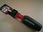 Craftsman 6 in 1 Screwdriver Phillips Slotted Set RED *NEW*