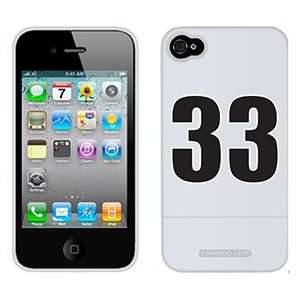  Number 33 on Verizon iPhone 4 Case by Coveroo  Players 