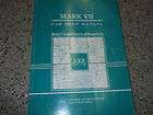 1991 Lincoln Mark VII Service Repair Shop Manual FACTORY BOOK OEM 91