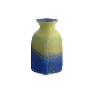 Murano handblown vase, Forest Magic (medium) 