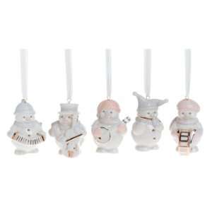  Lenox Stand Abouts Snowman Ornament
