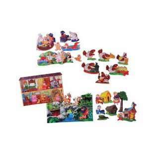  Deluxe Flannel Board Story Telling Toys & Games