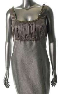 Niteline Plus Size Versatile Dress Silver BHFO Embellished 18W  