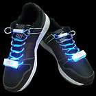 Brand New LED Light Up Flash Shoe Shoelaces Shoestring Glow Stick Blue