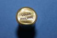 Antique Louis Philippe Angelus Rouge Brass Lipstick  