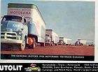   Motors Motorama ORIGINAL Factory Postcard Chevrolet GMC COE Truck