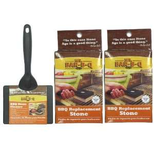  Mr. Bar B Q 160181 Stone Cleaning Grill Kit with 3 Extra 