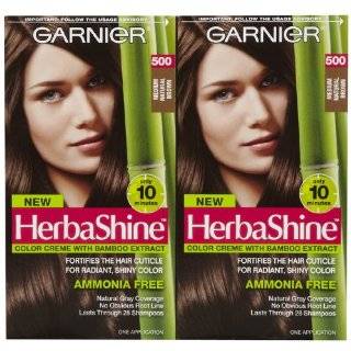   : Garnier Herbashine Haircolor, 435 Dark Gold Mahogany Brown: Beauty