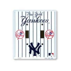   New York Yankees Double Light Switch Plates *