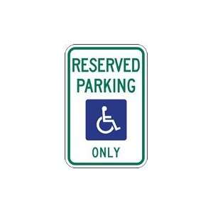  : R7 8MI Michigan State Handicap Parking Sign 12x18: Home Improvement