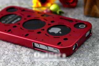 Metal Bumper Aluminium Case Cover for Genuine Apple iPhone 4 and 4S 