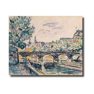  Bank Of The Seine Near The Pont Des Arts With A View Of 