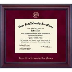  Texas State Bobcats Diploma Frame / cambridge / Embossed 