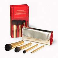 Bare Escentuals The Golden Touch Set of 4 Mini Brush Collection with 