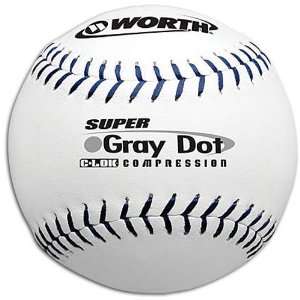  Worth Grey Dot USSSA Softball ( White )