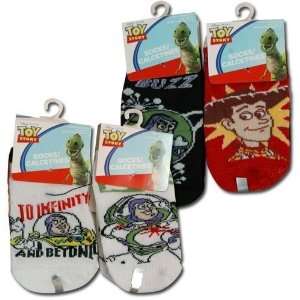    Toy Story Anklets Socks 9 11 Case Pack 120
