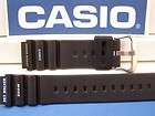 Casio Watch Band DW 4000 Skywalker. 20mm Black Rubber Strap