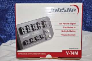 Niles JobSite V T4M Muting Volume Control Speaker Dist  
