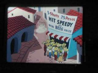 16mm Film 55 SPEEDY GONZALES   Looney Tunes   IB TECH  