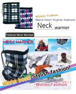 Free Ship★ Winter Sports Ski Snowbood Mask Fleece Neck Warmer 