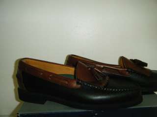   GLOUCESTER II Black/Brown Comfort Shoes Sz 10.5 B Narrow US Men New