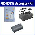JVC Everio GZ MG132 camcorder Accessory Kit By Synergy, Charger 