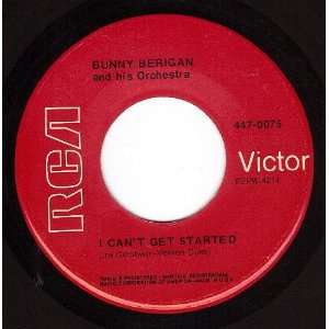   Get Started/Frankie And Johnnie (VG 45 rpm) Bunny Berigan Music
